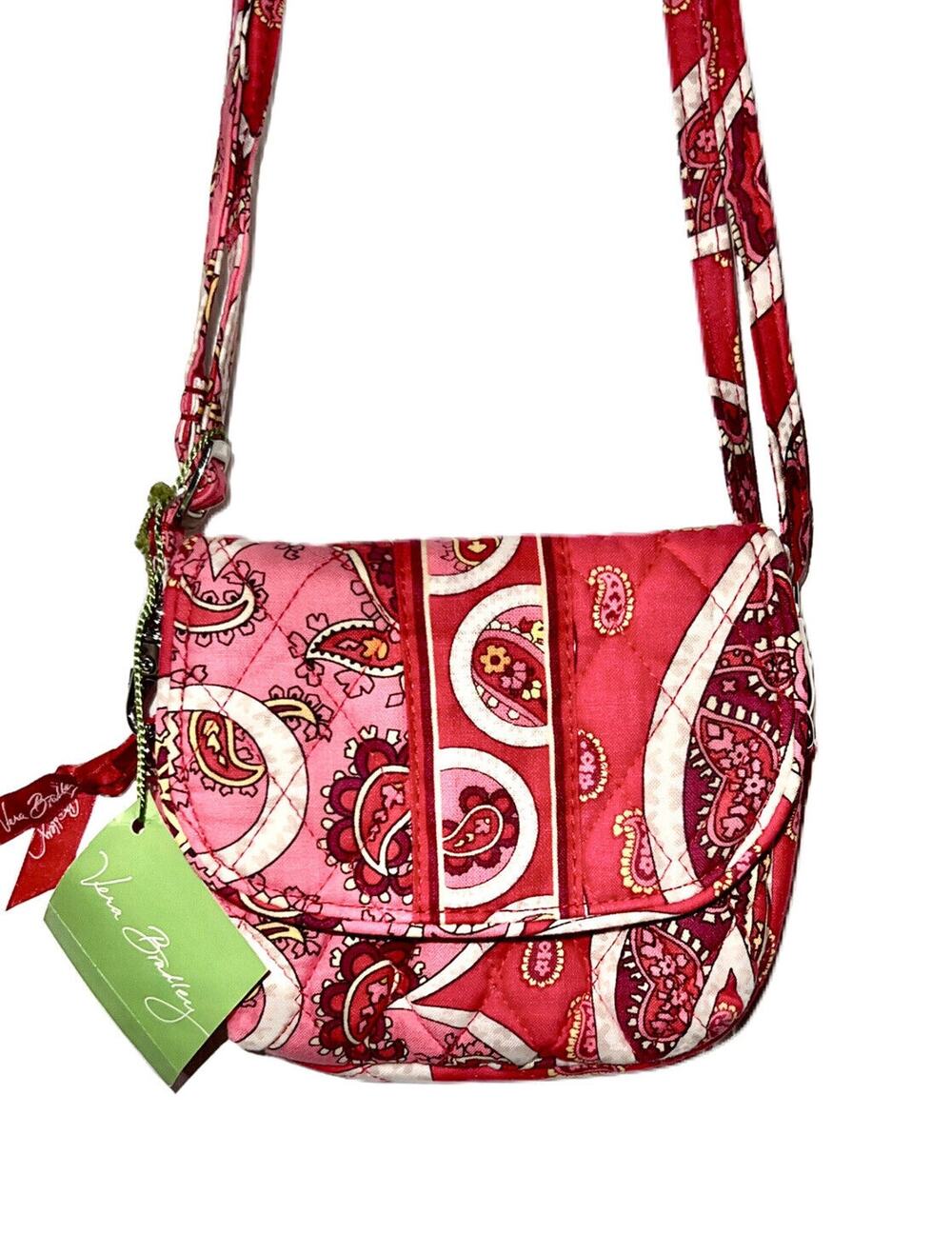 Vera Bradley Shoot From The Hip Rosey Posey Mini Crossbody Belt Bag NWT